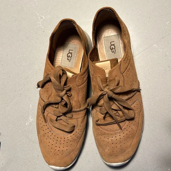 UGG Treadlite leather walking shoes - Picture 2 of 5